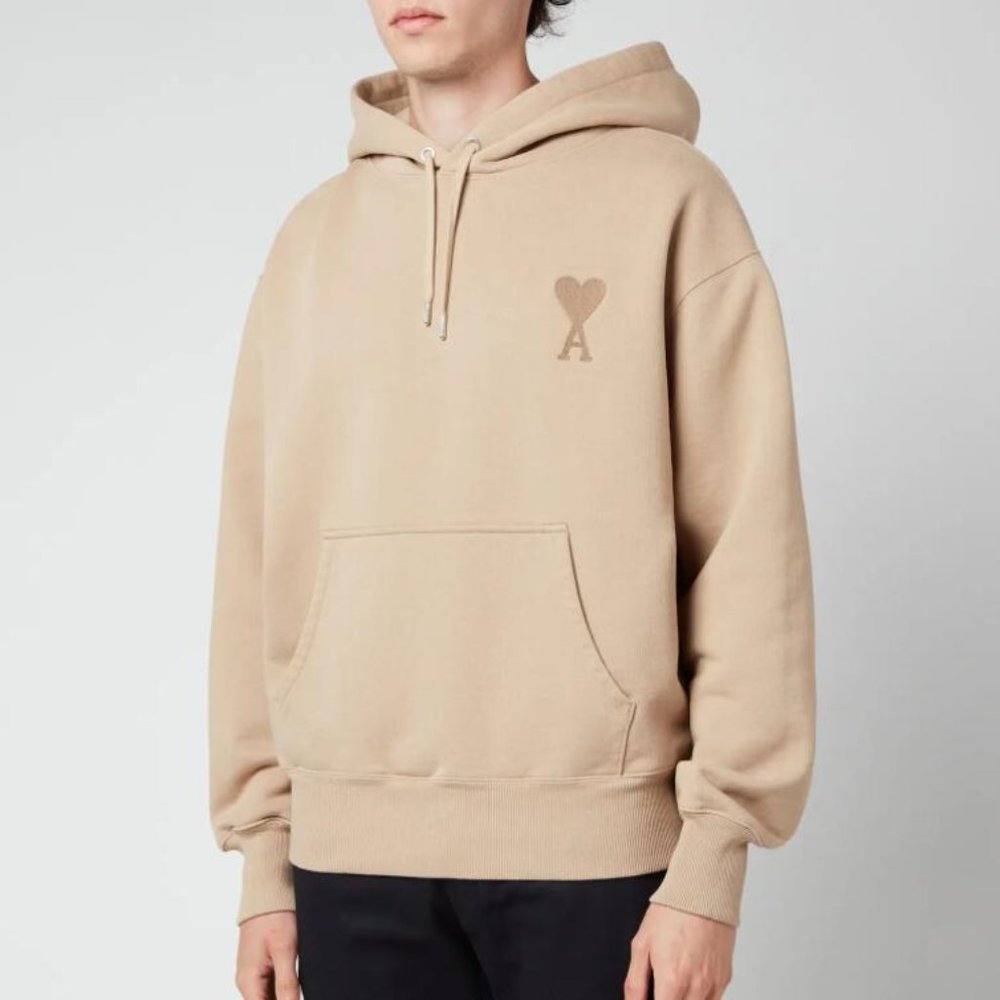 Men's Oversized De Coeur Logo Hoodie